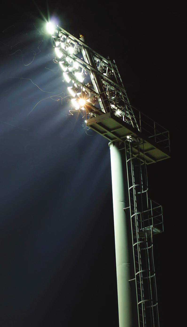 SSD Sports Stadium Series SFL500/1000 series INTENDED use CONSTRUCTION ELectricaL (Retrofit Flood Light Fixture) provides a digital lighting platform to deliver general ambient and spot lighting for