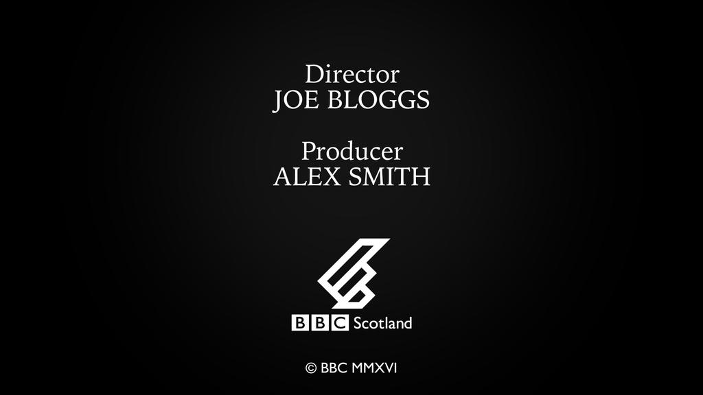 BBC SCOTLAND IN-HOUSE PRODUCTIONS FOR SCOTLAND AND NETWORK CHANNELS. 1.