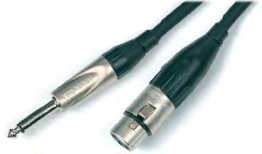 For maximum dependability use Amphenol interconnects Ultra-flexible, Heavy Duty Jacket, Fully screened cable Amphenol s Solid- Pin XLRs