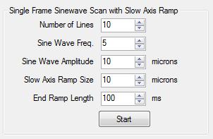 Figure 21 - Arbitrary sinewave-ramp