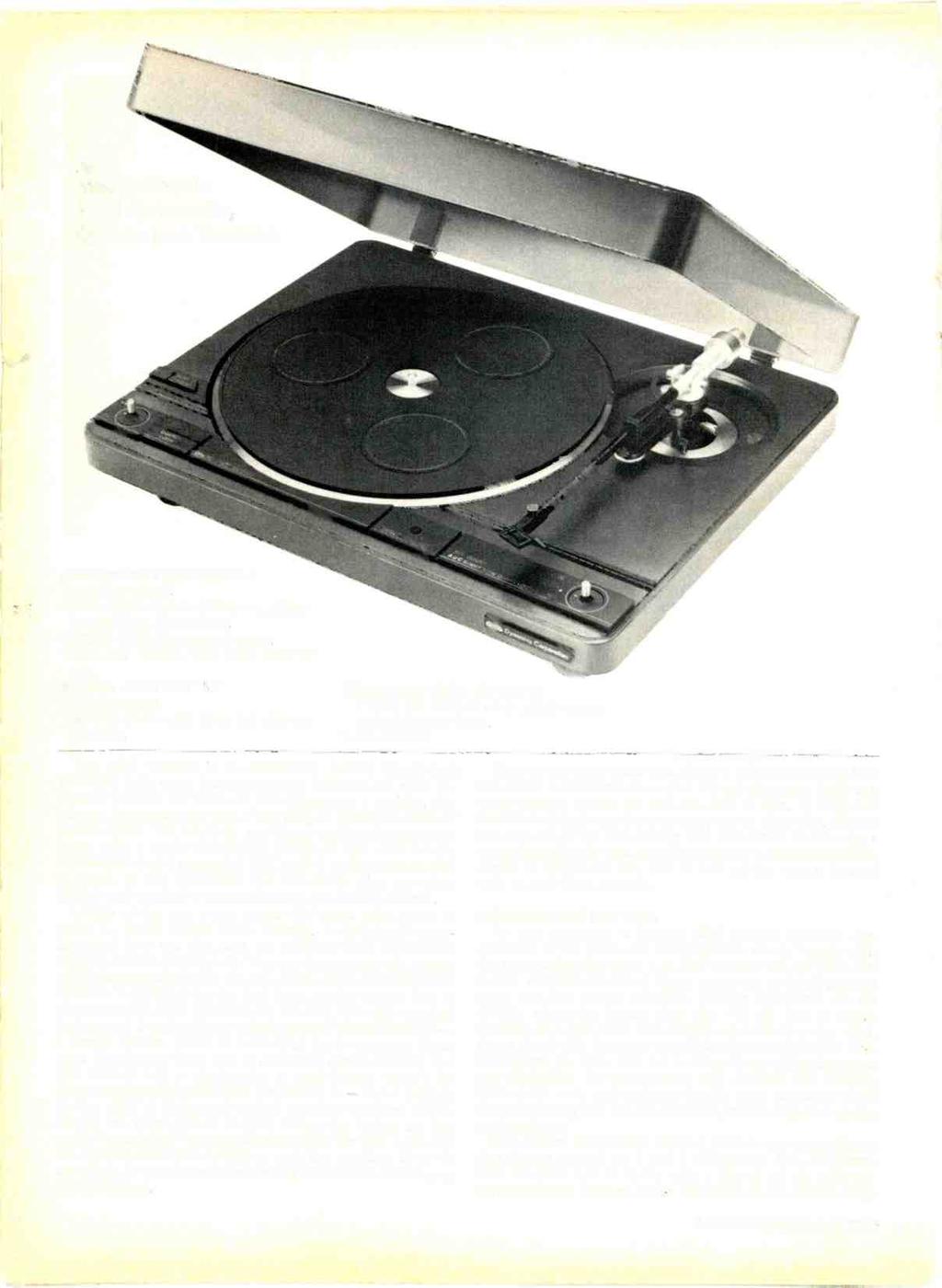 ADC Model 1700DD Semi -Automatic, Quartz- Lock Turntable Manufacturer's Specifications Type: Two speed. 84 Motor Type: Quartz -reference, phase - locked loop, direct drive.