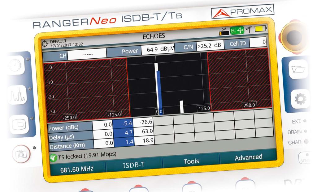 DYNAMIC ECHOES ANALYZER A must-have utility for testing DVB-T,