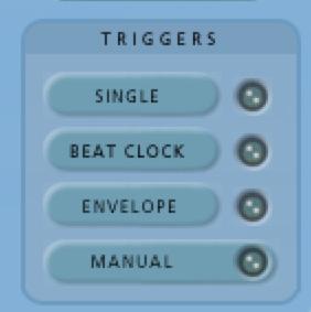 LFO Triggers LFO Triggers By default, the LFO cycles continuously through the selected waveform.