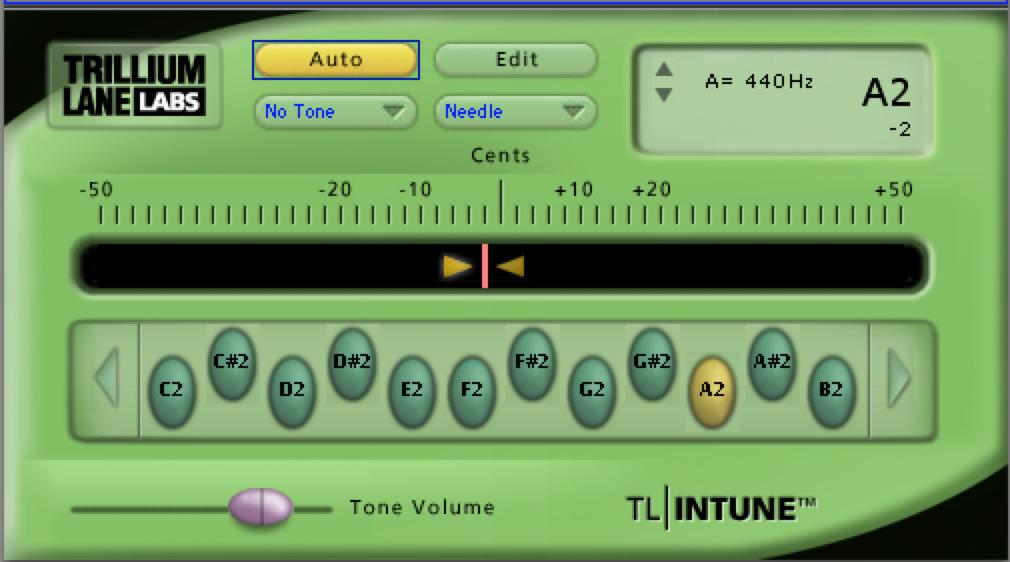 chapter 7 TL InTune (TDM and RTAS) Introduction TL InTune is a TDM and RTAS professional instrument tuner plug-in.