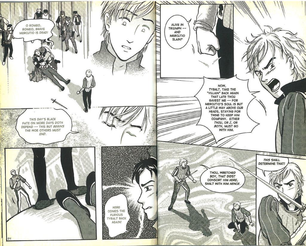 Sexton, Adam, and Yali Lin. Romeo and Juliet: The Manga Edition. Hoboken, 2008.