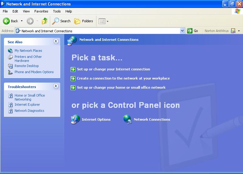 settings in Windows XP (Professional or Home Edition).