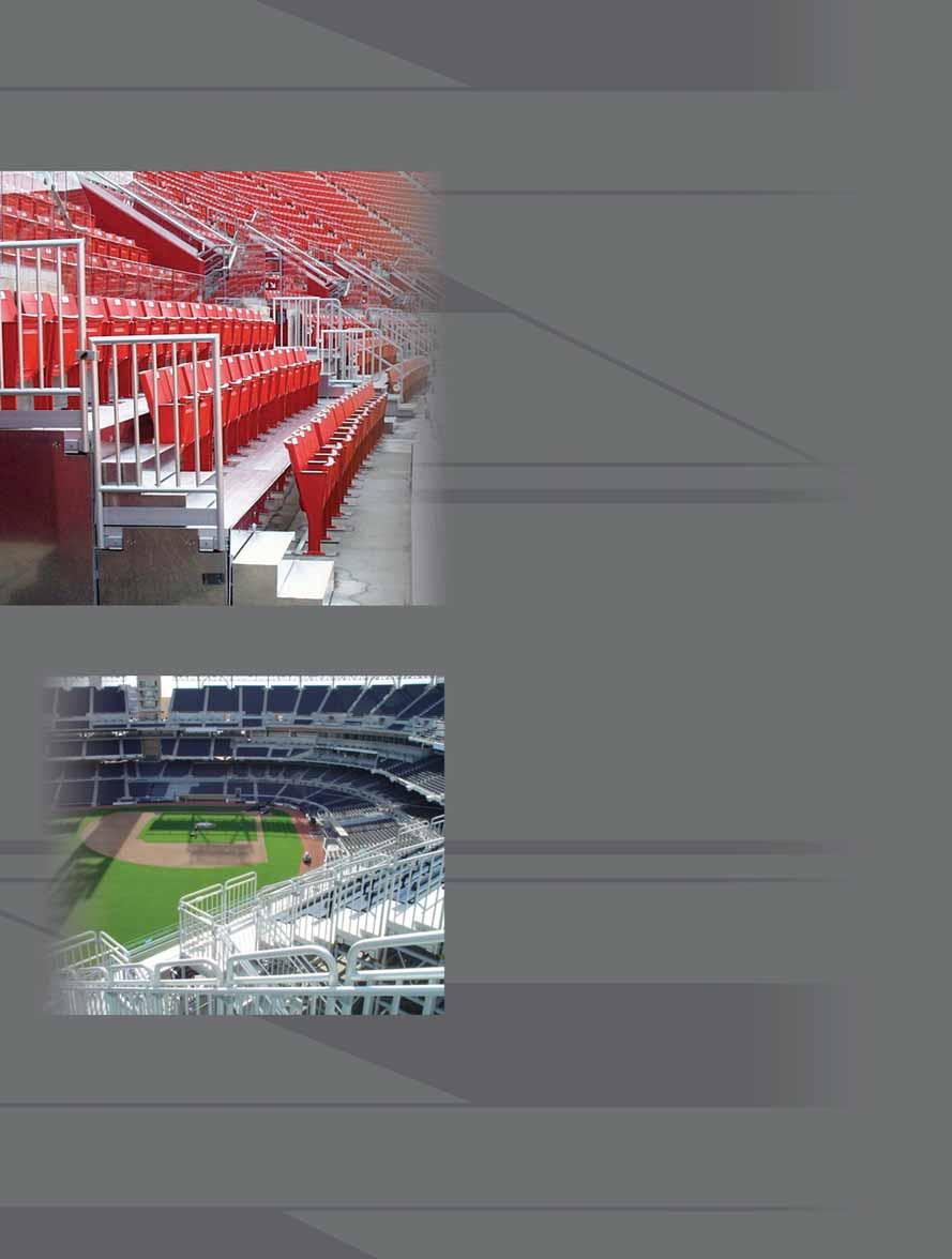 We have worked extensively on stadiums and arenas worldwide, from Soldier Field in Chicago, IL, to Busch Stadium in St. Louis, MO, to the O2 Arena in London.