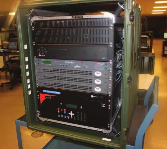 DEPLOYABLE COMMAND & CONTROL EQUIPMENT DC2E AUDIO-VISUAL SYSTEMS The DC2E s Audio-Visual System comes in four different configurations: Mini, Small, Medium and Large (see next few pages).