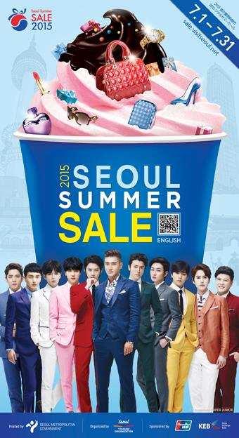 Special1 Seoul Summer Sale 2015 Place Entire city of Seoul Organizer Seoul Tourism Organization Phone +82-2-3788-0858 Homepage http://sale.visitseoul.
