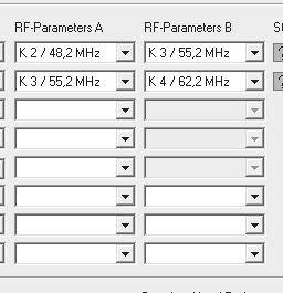 Defining the output parameters You can define the output channels for the V 613 CI and X-DVB-S2/PAL duo CI in the planning screen; these are the channels which are used