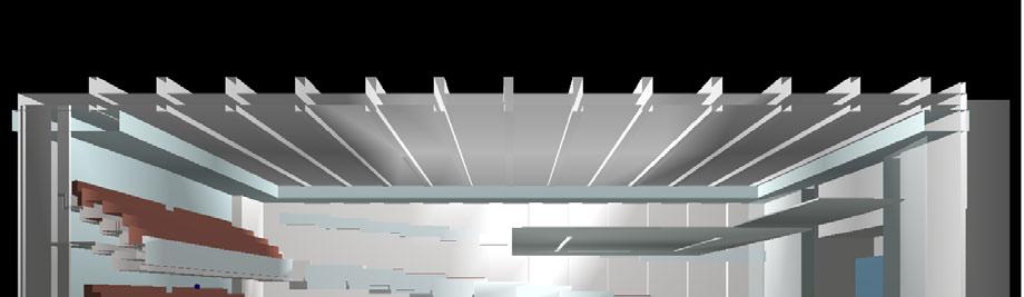 Fig. 2. View into the Odeon model of the Aarhus Symphony Hall. Courtesy of COWI and Artec.