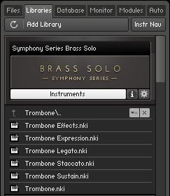 Choosing the Right KONTAKT Instrument Trombone Expression.nki Trombone 