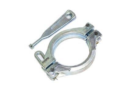 DY SYSTEM CLAMPS FWP7004 Clamp, 4" HD w/gasket & pin
