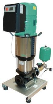 Pressure Boosting Systems Single pump variable speed system 29 Wilo-SiBoost Smart 1 Helix VE Wilo-SiBoost Smart 1 Helix VE High-efficiency, connection-ready water supply pressure boosting system