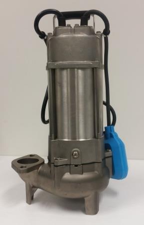 42 Wastewater collection and transport Stainless steel submersible vortex pumps Wilo-FAS-Vortex 316 Stainless Steel Submersible vortex pump for drainage of sewage from septic systems and disposal of