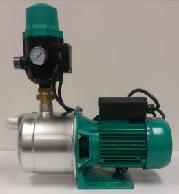 Domestic water supply Automatic pumps and systems 7 Wilo-FWJ All parts in contact with fluid made from corrosion resistant material Automatic pump control and dry-run protection via FluidControl-AC