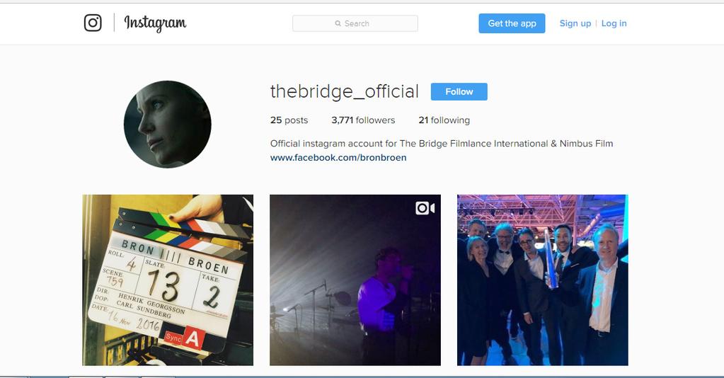 Instagram Extended writing task Essay: What strategies were used in the marketing and distribution of The Bridge?