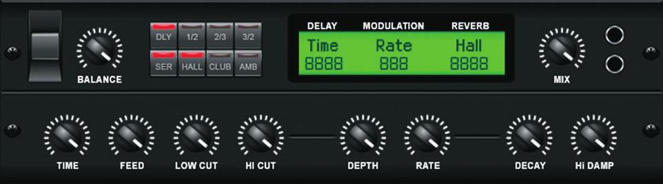 Absolutely faithful to the original, multiple preset buttons can be pressed simultaneously.