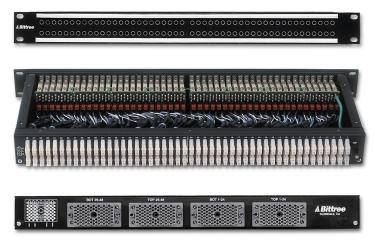 BANTAM (TT) 968 SERIES WHEN YOU NEED A PROGRAMMABLE PATCHBAY, but have only one rack-unit of space, consider our 968 Series.