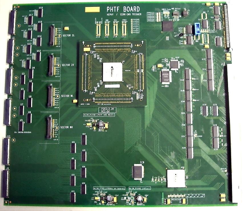 Production and quality control of all DTTF boards were completed by April 2006.