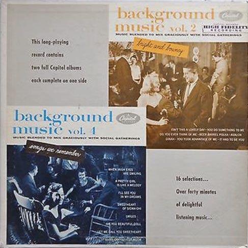 Bright and Bouncy/Songs We Remember Capitol P-380 Background Music Bill Loose, Jack Stern & Charles