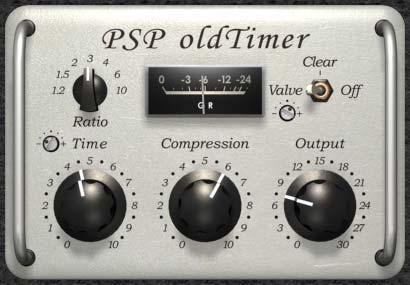 oldtimer PSP oldtimer is a vintage-style compressor designed for track and program compression and limiting.