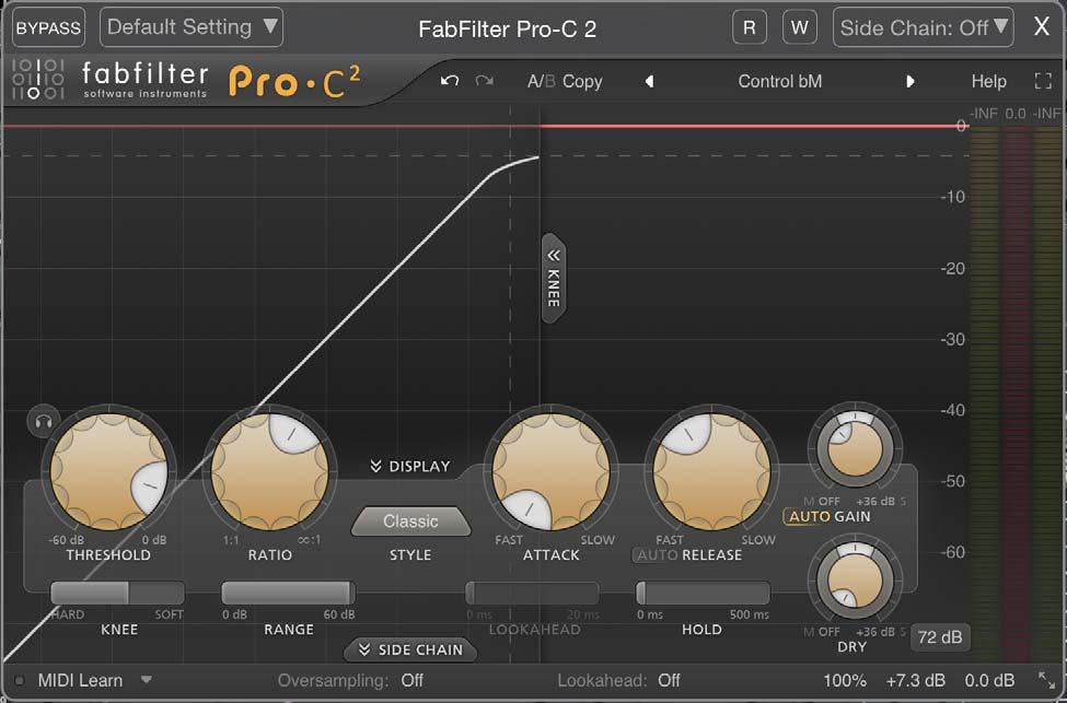 Pro-C 2 There is one signal-processing tool that is almost impossible to do without in any form of audio recording or post-production: compression.