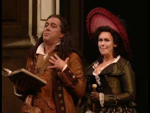 Catalogue aria from Don Giovanni After Donna Elvira confronts Don Giovanni, who had betrayed her, Leporello (bass) tells her that she should