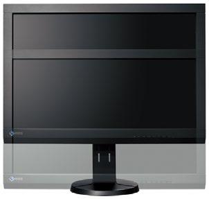 The CG247, CX241, and CS240 display two A4 pages plus tool palettes on their 24.1-inch screens.