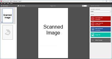 7. Click Preview and adjust the area you want to scan, if necessary. 8. Reload the ejected original in the scanner. 9. Click Scan to Document. 10.
