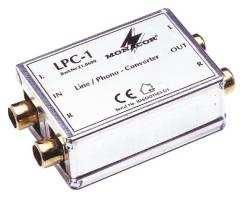 LinePhonoAdapter Chinch IN Chinch OUT (2x) Converter of usage Filter Multicore 16/4
