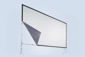 Standscreen Rollup screen for projectors 1,80m x 1,80m mounted on a stand Decription Standscreen Projection Frontprojection Projectionsdimension 1,80 x 1,80 in m Widthtohigh 4:3 ratio Bordered screen