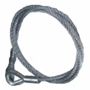 Steel cable 1,00 m Description Range of use Steel cable Rigging / For hanging up heavy weight devices Safety Permission till 10 Tons 2 Shaklesmall