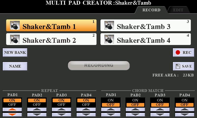 5 Multi Pads Contents Creating Multi Pads (Multi Pad Creator)............................................ 77 Multi Pad Realtime Recording via MIDI........................................... 77 Multi Pad Step Recording via MIDI.