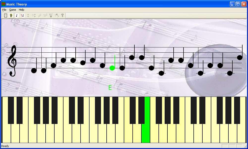 Getting started with music theory This software allows to learn the bases of music theory.