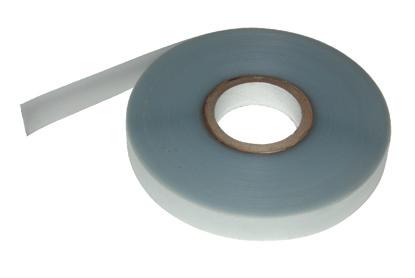 Part#: NSY-TP Clear elastic nursery tape may be used to secure Lightstrings to branches without prohibiting plant growth