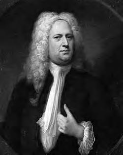 Learning Bank: Handel and Water Music George Frideric Handel (685 759) was born in the town o Halle Germany. Although he exressed an early interest in music he was strongly discouraged by his ather.