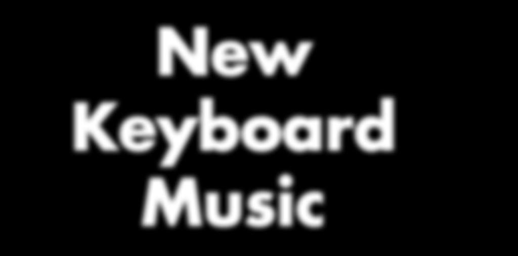 New Keyboard Music Selah helps