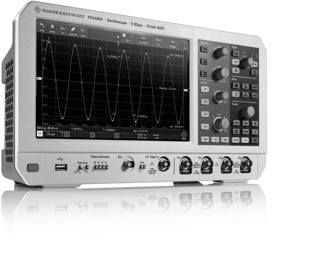 R&S RTA4000 Oscilloscope