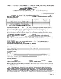 Standardized Permit Form Consider Approval by the City/Board Contact Information Date Requested Detailed Location Information Attachment Details Work