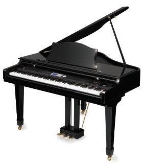 GPR2200 The GPR2200 has the most authentic grand piano sound and feel : it is equipped with Dynatone s newest sampled piano sound source and new graded hammer action keyboard.