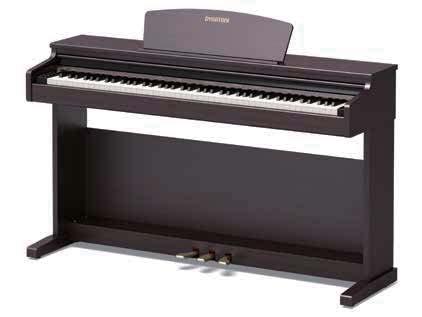 Ivory-topped ARHA-I keyboard allows more precise expression of forte and piano.