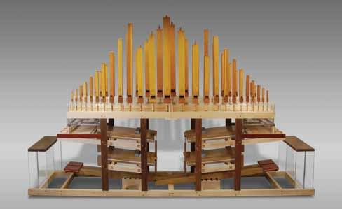 hands-on demonstrations for schools and events using our full-scale sectional model organ.