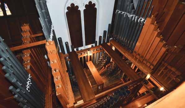 Unfortunately, many historic organ firms have dissolved and new parts are not available.