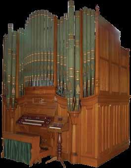 historic pipe organ original and authentic.
