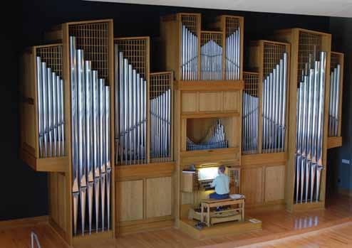 The organ is carefully disassembled, catalogued, and removed to our shop for meticulous cleaning, releathering,