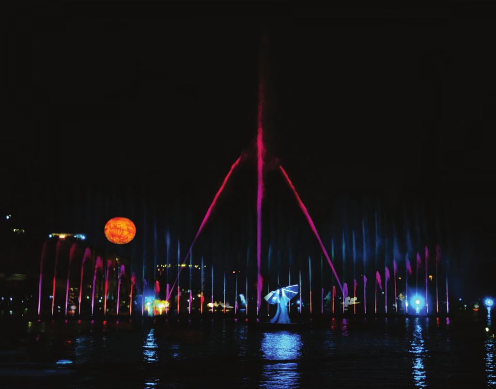 Adana Theatre Festival in Turkey CASE STUDY: SHoW BABY Three Show Baby s were used to control a massive water show spectacular and LEDs on the water at the Opening Ceremonies of the 15th