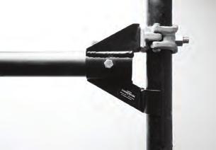 HARDWARE SAFER SIDEARMS Safer Sidearms transfer the load from the lighting fixture back to the structural pipe Safer Sidearm Junior augments a standard sidearm, while the others replace them.