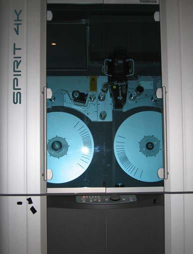 Next is the Scan or TeleCine to Data or Tape SPIRIT 1 Datacine; equipped for standard and high definition.