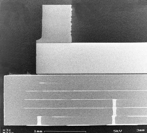1mm Ceramic substrate 720 µm 1,2 mm Organic